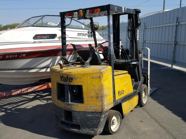 000000A833N01525S - 1995 YALE FORKLIFT YELLOW photo 4