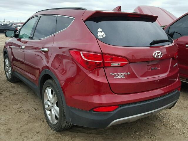 5XYZU3LA9DG076561 - 2013 HYUNDAI SANTA FE S RED photo 3