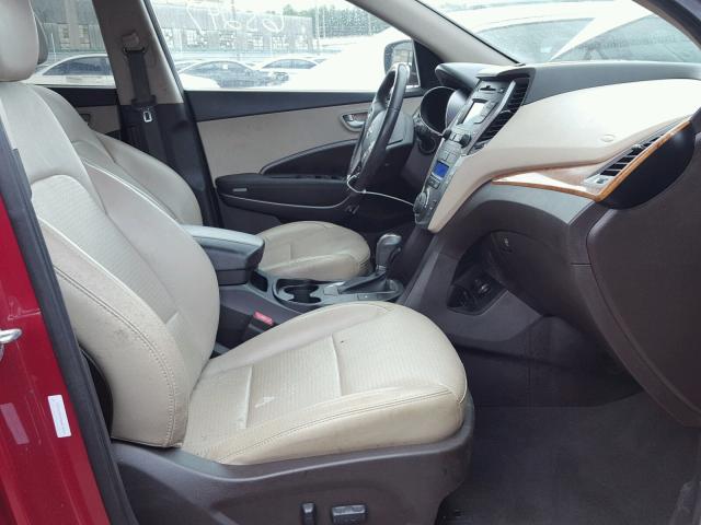 5XYZU3LA9DG076561 - 2013 HYUNDAI SANTA FE S Qırmızı foto 5