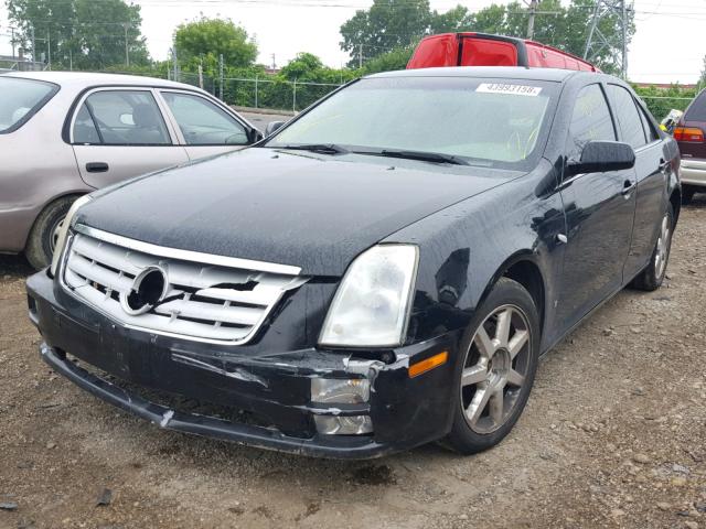 1G6DW677570166176 - 2007 CADILLAC CADILLAC BLACK photo 2