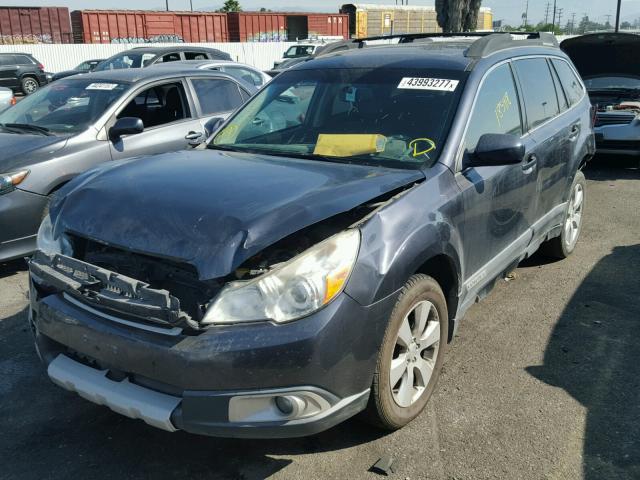 4S4BRCLC1B3350224 - 2011 SUBARU OUTBACK 2. GRAY photo 2