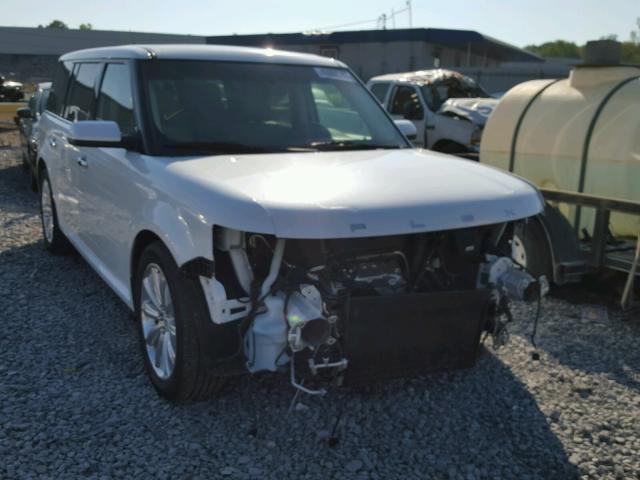 2FMHK6DT4DBD35556 - 2013 FORD FLEX LIMIT WHITE photo 1