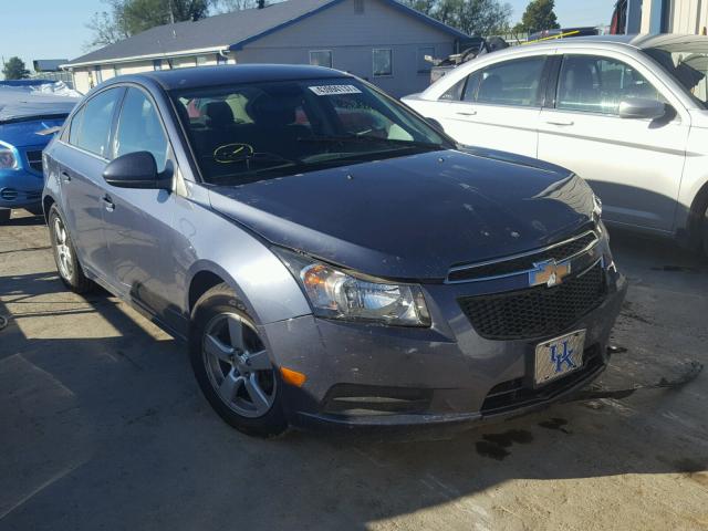 1G1PC5SB7E7129264 - 2014 CHEVROLET CRUZE LT BLUE photo 1