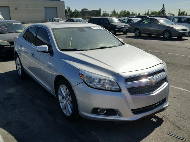 1G11H5SA0DF245778 - 2013 CHEVROLET MALIBU LTZ SILVER photo 1