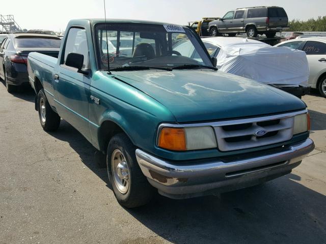 1FTCR10A7SPA76648 - 1995 FORD RANGER GREEN photo 1
