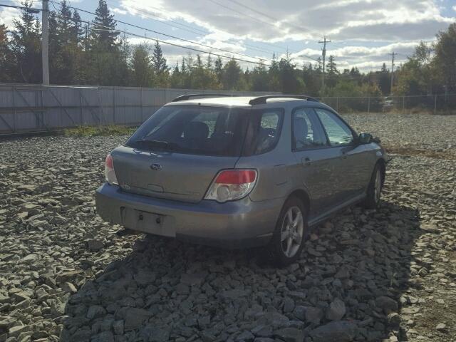 JF1GG61617H812960 - 2007 SUBARU IMPREZA 2. SILVER photo 4