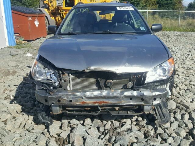 JF1GG61617H812960 - 2007 SUBARU IMPREZA 2. SILVER photo 9