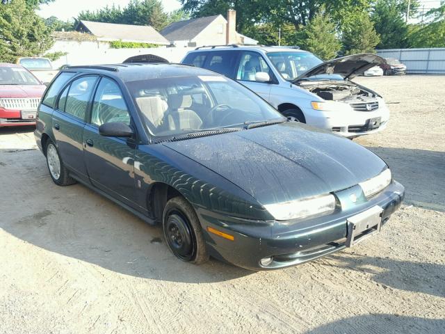 1G8ZJ8279TZ331733 - 1996 SATURN SW2 GREEN photo 1