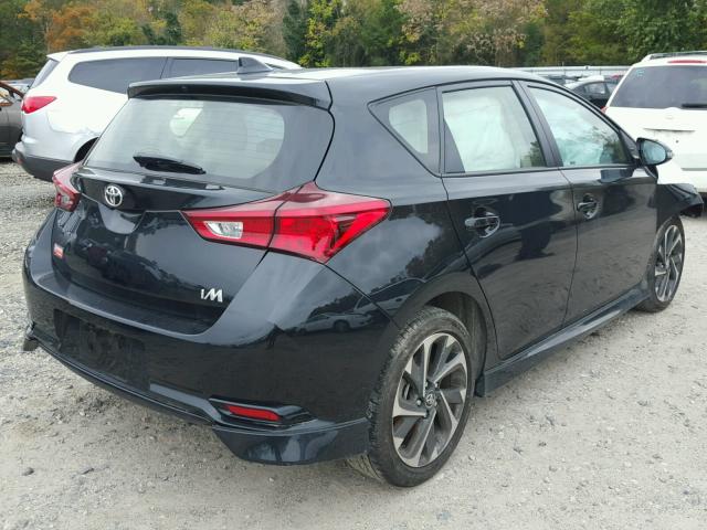 JTNKARJE6HJ537171 - 2017 TOYOTA COROLLA IM BLACK photo 4