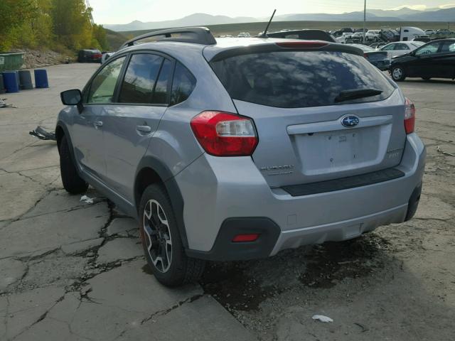 JF2GPABCXH9205146 - 2017 SUBARU CROSSTREK SILVER photo 3