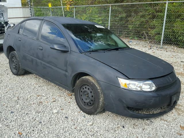 1G8AJ52F43Z153006 - 2003 SATURN ION LEVEL BLACK photo 1