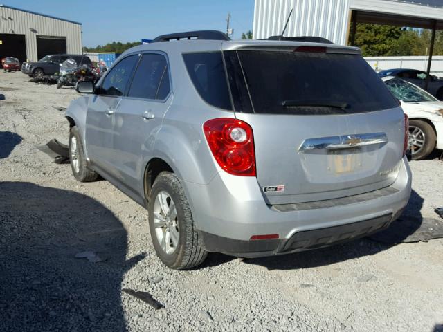 2GNALBEK7F1180874 - 2015 CHEVROLET EQUINOX LT SILVER photo 3