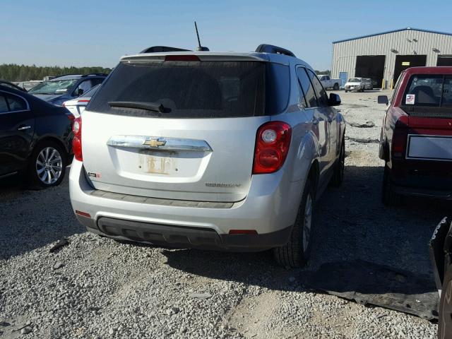 2GNALBEK7F1180874 - 2015 CHEVROLET EQUINOX LT SILVER photo 4