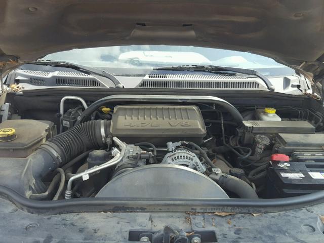 1J8HH58P07C631231 - 2007 JEEP COMMANDER GRAY photo 7