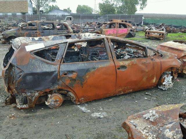 JTDZN3EU4D3207064 - 2013 TOYOTA PRIUS V BURN photo 10