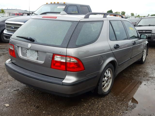 YS3EB59E843502585 - 2004 SAAB 9-5 LINEAR GRAY photo 4