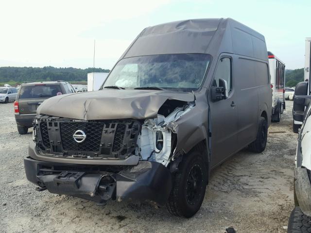 1N6AF0LX2FN809035 - 2015 NISSAN NV 2500 BROWN photo 2