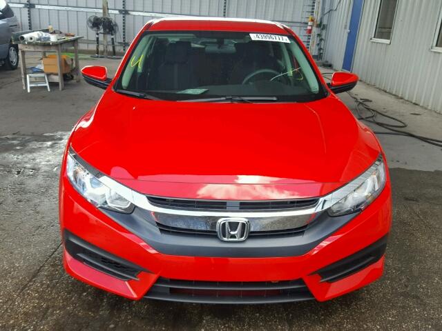 2HGFC2F50HH520577 - 2017 HONDA CIVIC LX RED photo 9