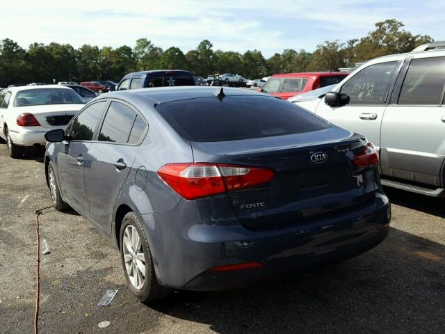 KNAFX4A60E5080391 - 2014 KIA FORTE LX GRAY photo 3