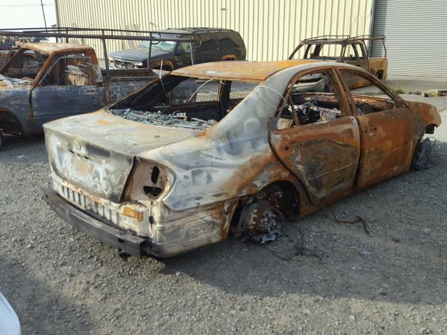 JTDBE30K420041456 - 2002 TOYOTA CAMRY LE დამწვარი ფოტო 4