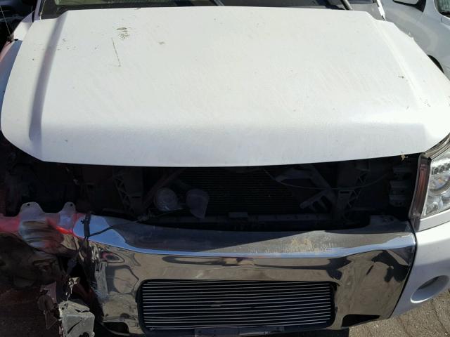 1N6AA06A64N501868 - 2004 NISSAN TITAN XE WHITE photo 7