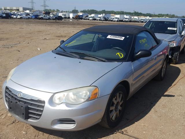 1C3EL75RX6N100328 - 2006 CHRYSLER SEBRING GT SILVER photo 2