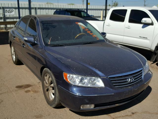 KMHFC46F97A171625 - 2007 HYUNDAI AZERA SE BLUE photo 1