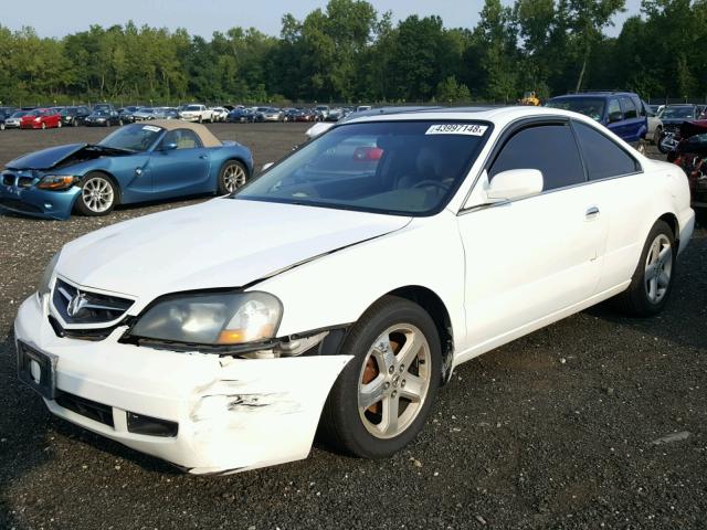 19UYA42473A000987 - 2003 ACURA 3.2CL WHITE photo 2