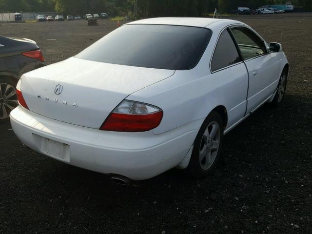 19UYA42473A000987 - 2003 ACURA 3.2CL WHITE photo 4