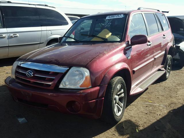 JS3TX92V164104537 - 2006 SUZUKI XL7 RED photo 2