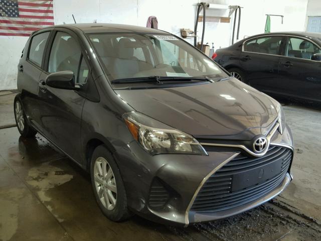 VNKKTUD30HA074365 - 2017 TOYOTA YARIS L GRAY photo 1