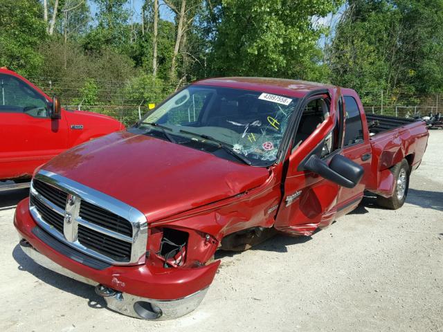 3D7KR28D07G786413 - 2007 DODGE RAM 2500 S Qırmızı foto 2