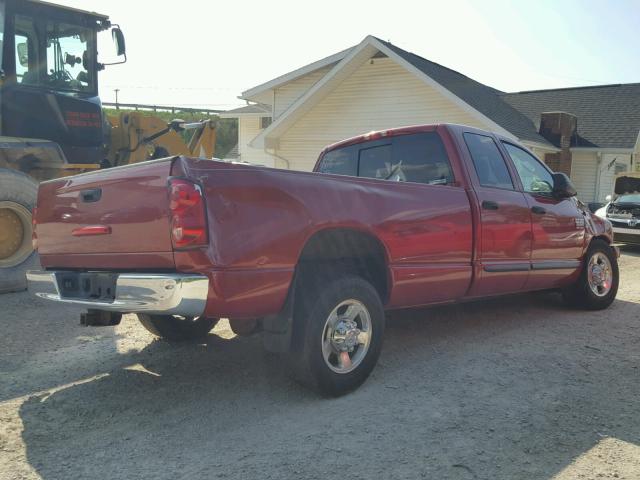 3D7KR28D07G786413 - 2007 DODGE RAM 2500 S Qırmızı foto 4