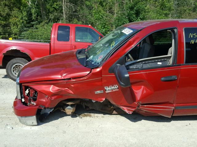 3D7KR28D07G786413 - 2007 DODGE RAM 2500 S Qırmızı foto 9
