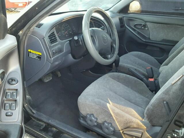 KMHDN45D53U653454 - 2003 HYUNDAI ELANTRA GL BLACK photo 9