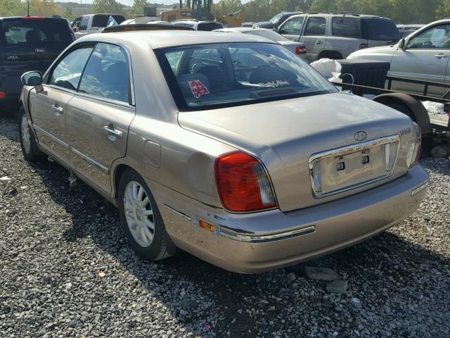 KMHFU45E85A421357 - 2005 HYUNDAI XG 350 TAN photo 3