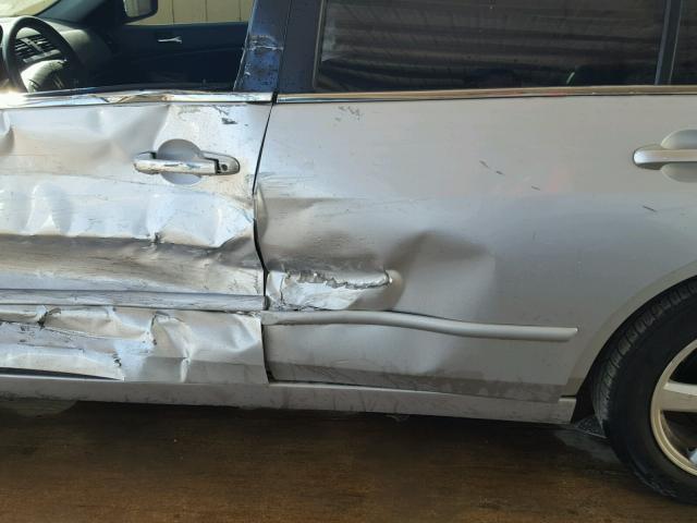 1HGCM56825A073935 - 2005 HONDA ACCORD EX SILVER photo 10