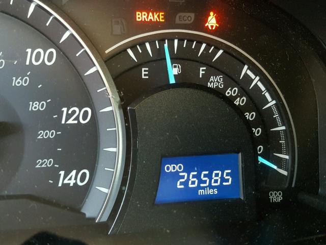 4T4BF1FK8FR483391 - 2015 TOYOTA CAMRY LE თეთრი ფოტო 8