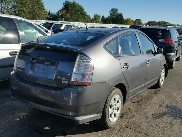 JTDKB20U973220926 - 2007 TOYOTA PRIUS BLACK photo 4