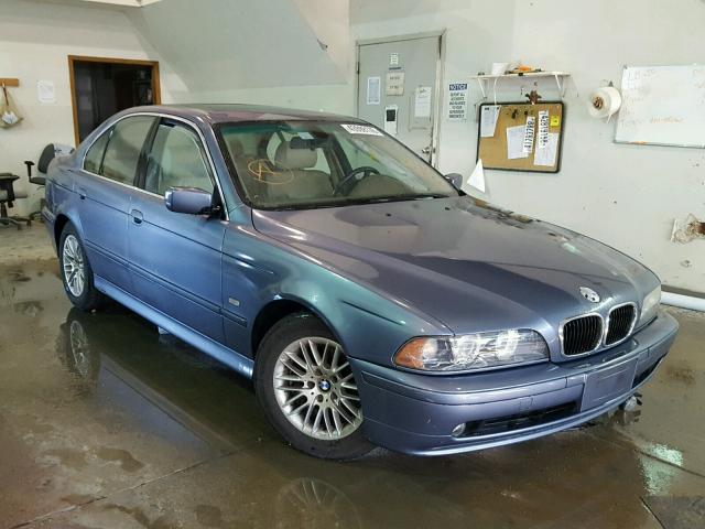 WBADT63481CF04855 - 2001 BMW 530 I AUTO BLUE photo 1