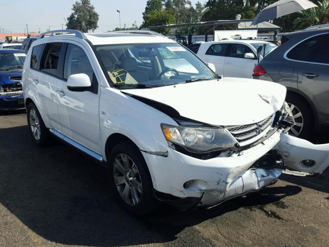 JA4LT31W88Z011919 - 2008 MITSUBISHI OUTLANDER WHITE photo 1