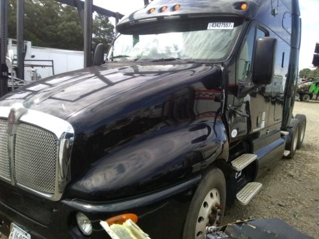 1XKTDB9X85J089965 - 2005 KENWORTH CONSTRUCTI BLACK photo 2