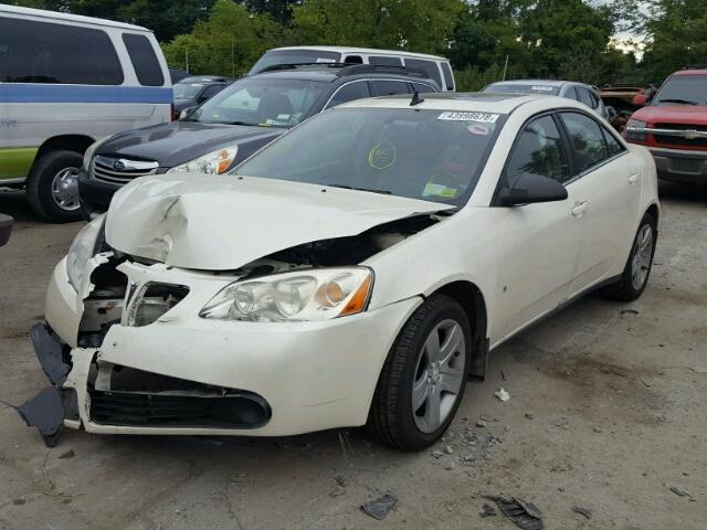 1G2ZG57BX94212311 - 2009 PONTIAC G6 WHITE photo 2