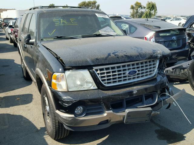 1FMZU74W02UA56031 - 2002 FORD EXPLORER E BLACK photo 1