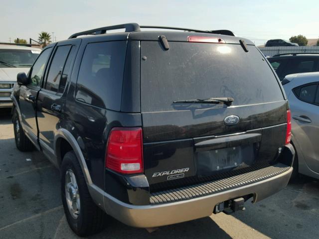 1FMZU74W02UA56031 - 2002 FORD EXPLORER E BLACK photo 3