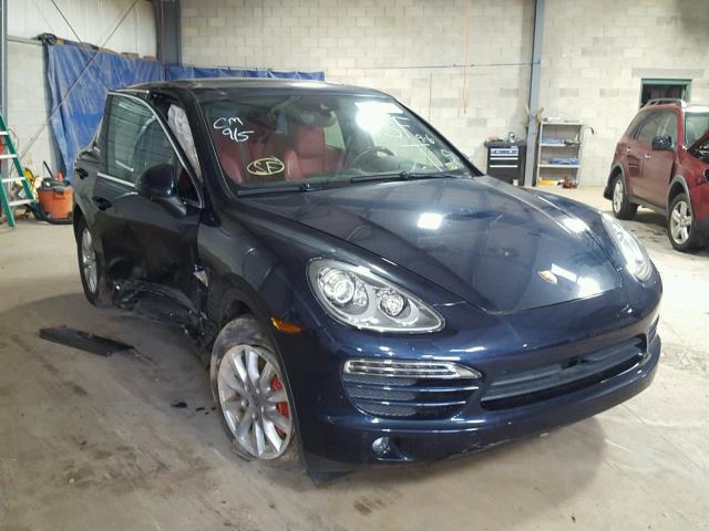 WP1AA2A21ELA06939 - 2014 PORSCHE CAYENNE BLUE photo 1