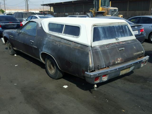 1D80K3Z412053 - 1973 CHEVROLET EL CAMINO BROWN photo 3