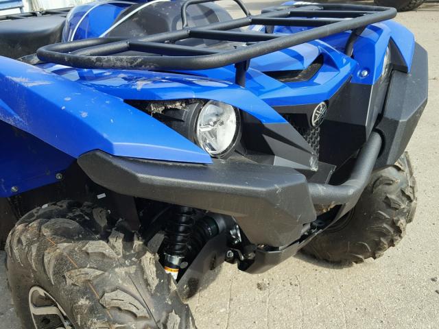 5Y4AMA7Y0JA106073 - 2018 YAMAHA YFM700 FWA BLUE photo 10