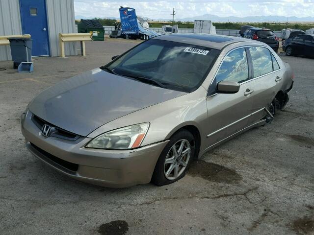 JHMCM56664C009430 - 2004 HONDA ACCORD EX GOLD photo 2