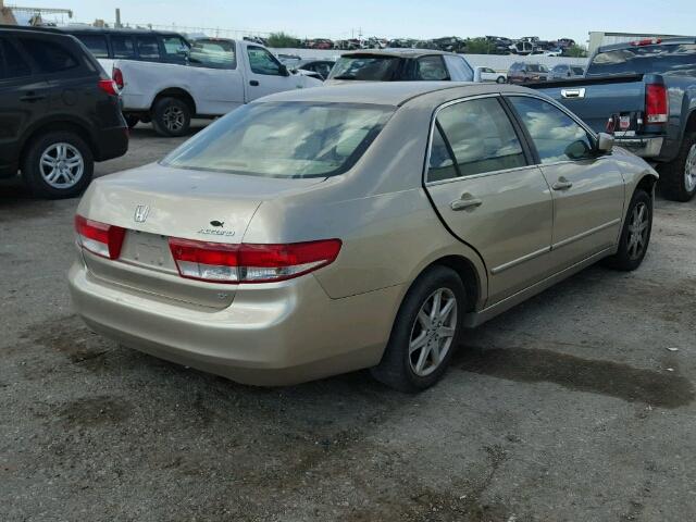 JHMCM56664C009430 - 2004 HONDA ACCORD EX GOLD photo 4